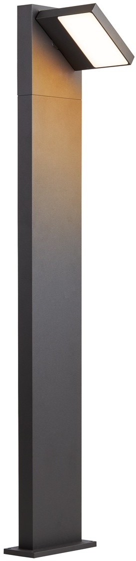 Lampadar exterior SLV Abridor Pole LED 14W IP54 h 100cm antracit