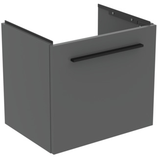Dulap baza suspendat Ideal Standard i.life S cu un sertar 50cm gri quartz mat 50cm imagine bricosteel.ro