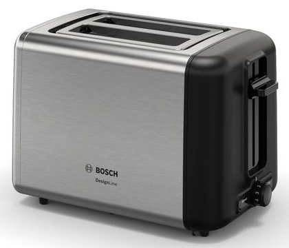 Prajitor de paine Bosch TAT3P420 DesignLine 2 felii inox Bosch imagine noua 2022