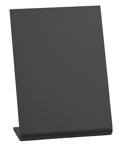 Set 3 table de scris Securit Vertical L A6 15 5×10 5x5cm negru Securit