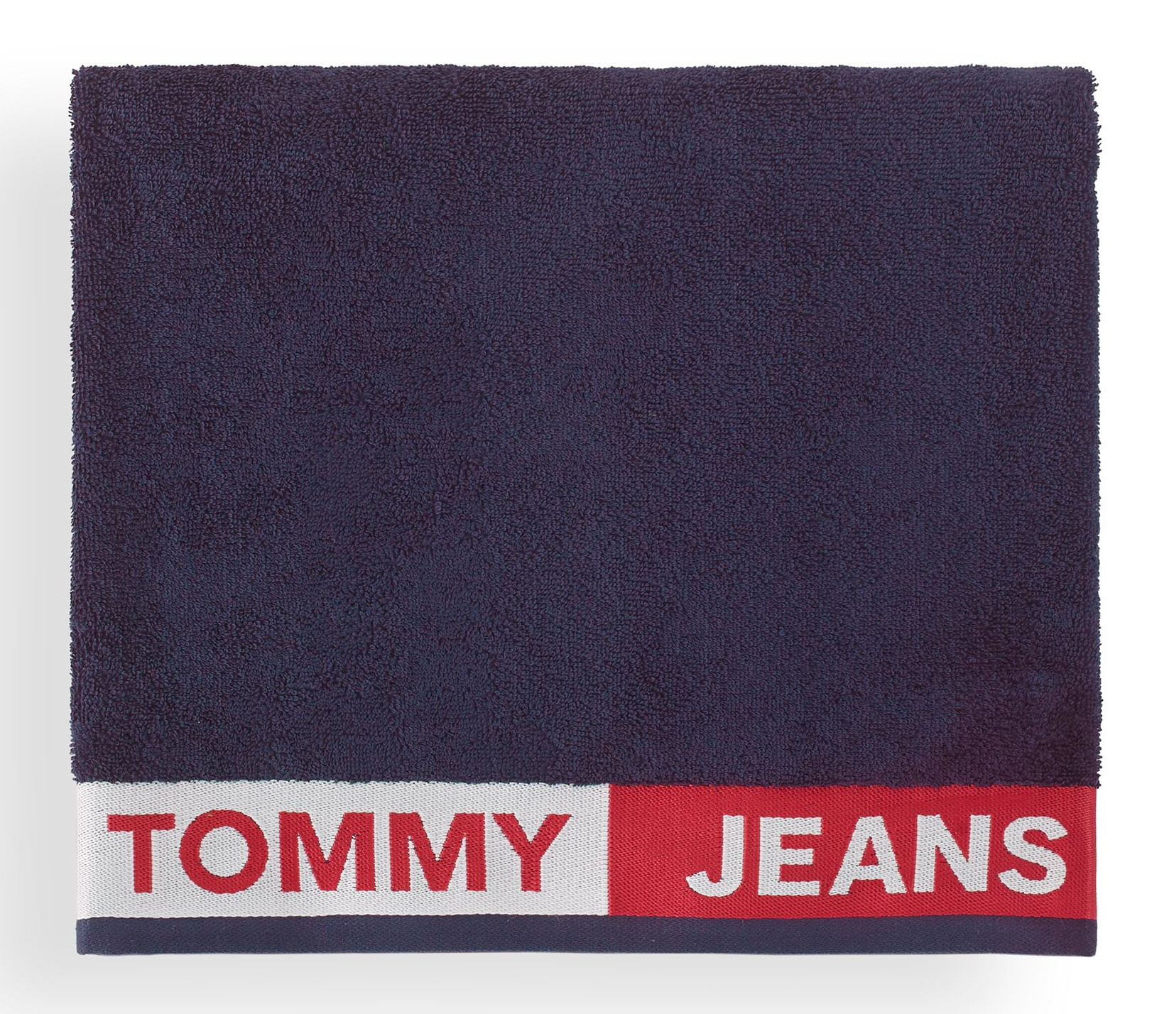 Prosop baie Tommy Jeans TJ Band 70x130cm albastru navy sensodays.ro