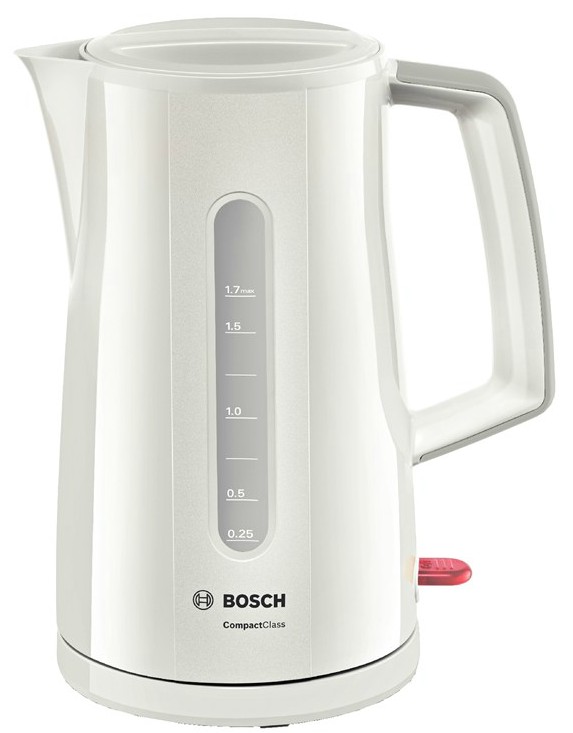 Fierbator Bosch TWK3A011 CompactClass 1.7 litri rotire 360 grade alb 1.7