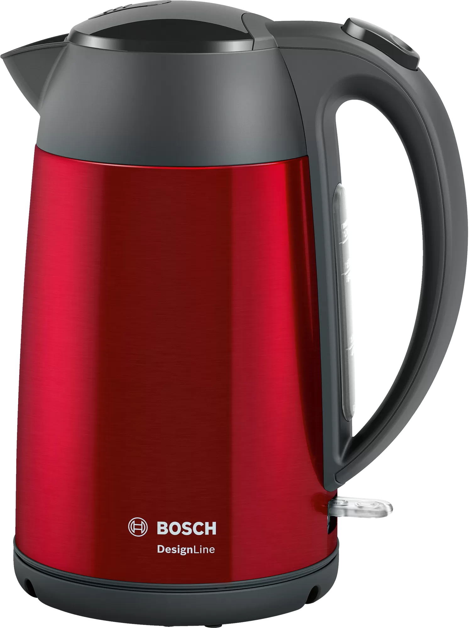 Fierbator Bosch TWK3P424 Design Line 1.7 litri rosu Bosch pret redus imagine 2022