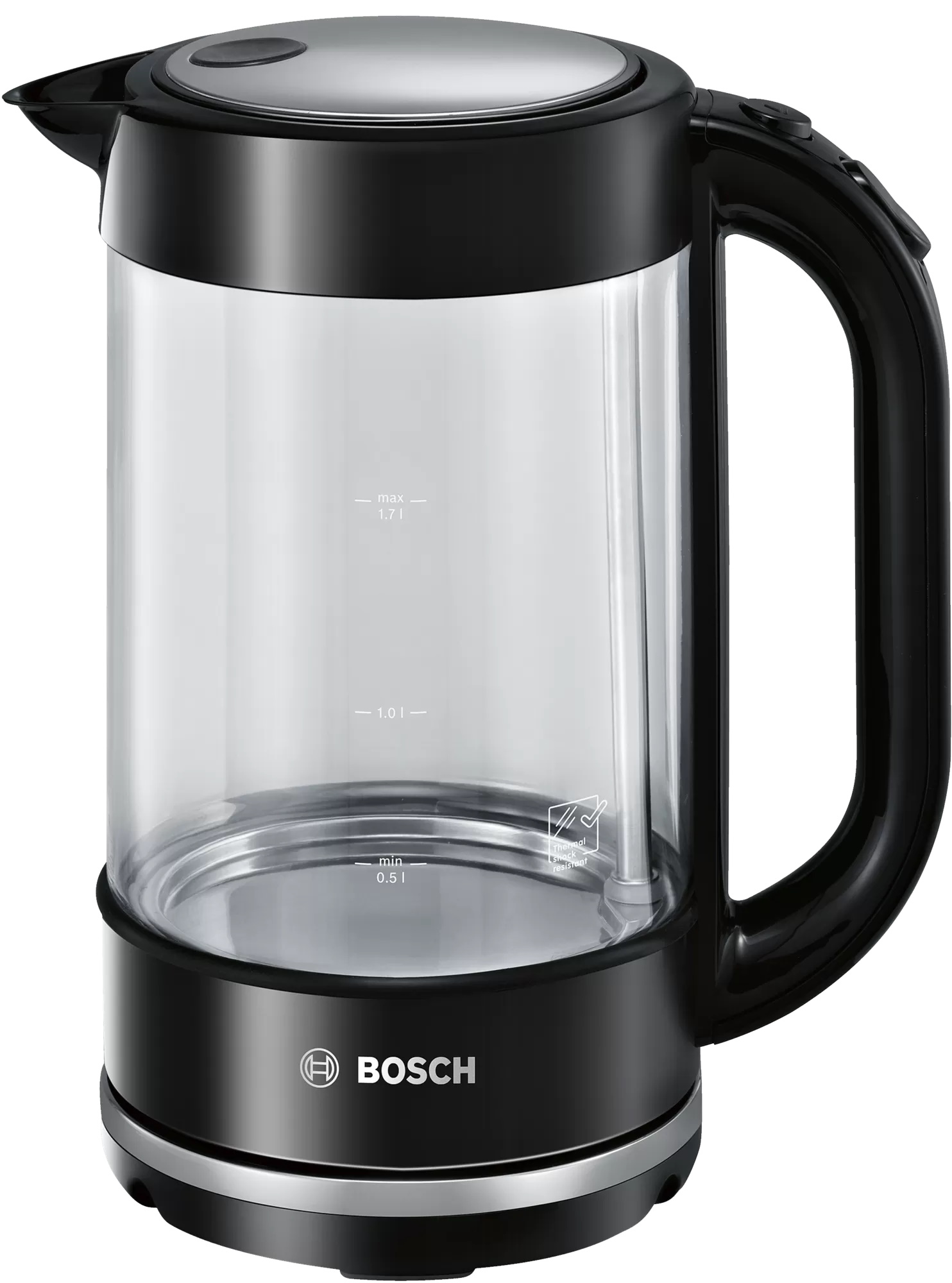 Fierbator Bosch TWK70B03 1.7 litri negru Bosch pret redus imagine 2022