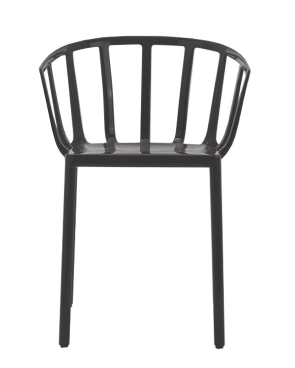 Set 2 scaune Kartell Venice design Philippe Starck negru Design imagine noua