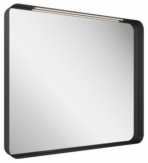 Oglinda cu iluminare LED Ravak Strip 50x70cm rama neagra IP44 Ravak