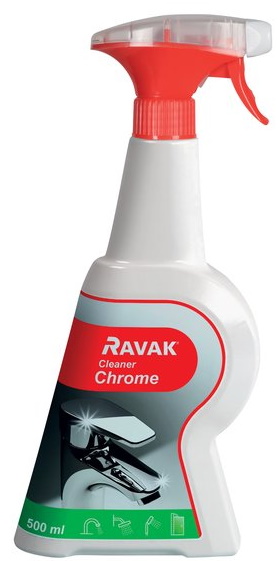 Solutie curatare produse cromate Ravak Chrome 500ml Ravak imagine 2022 by aka-home.ro
