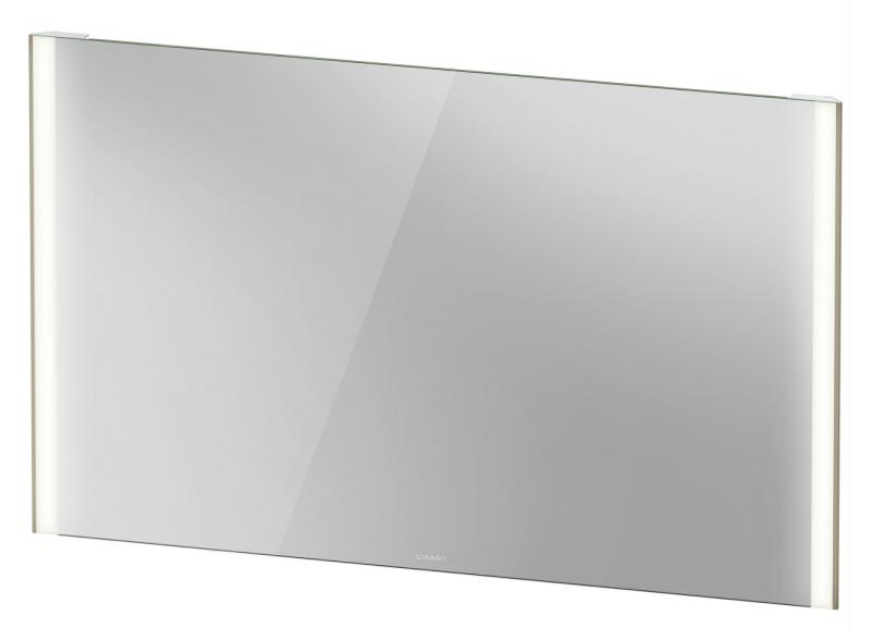 Oglinda cu iluminare LED Duravit XViu 132x80cm senzor IP44 sampanie mat 132x80cm
