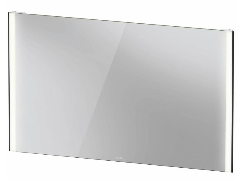Oglinda cu iluminare LED Duravit XViu 132x80cm senzor IP44 negru mat 132x80cm Baie