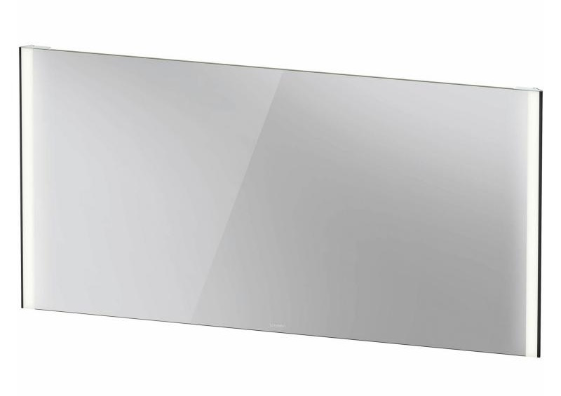 Oglinda cu iluminare LED Duravit XViu 162x80cm senzor IP44 negru mat 162x80cm